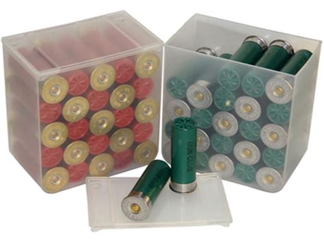 plastic 12 gauge ammo boxes